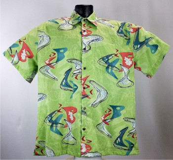 Bark Cloth Hawaiian Shirts